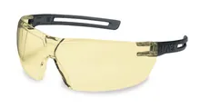 ochelari de protecție x-fit, gri, lentilă galbenă, 1 unitate