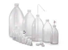 Flacon cu gât îngust, 500 ml, LDPE, 10 bucăți