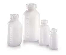 Flacon cu gât mediu, HDPE, 100 ml, 20 buc.