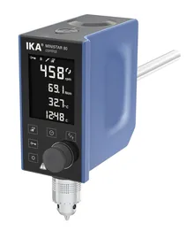 Agitatoare de laborator cu control MINISTAR 80, până la 50 l, 60/46 W, 30-500/min