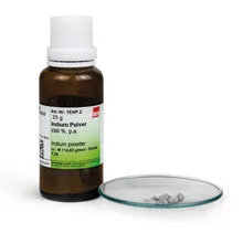 Pulbere de indiu, min. 99 %, p.a., 25 g, sticlă