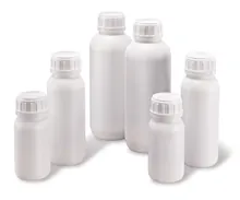 Flacon cu gât rotund, HDPE, cu strat barieră de PA, 250 ml, 252 bucăți