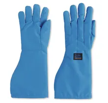 Mănuși de protecție termică Cryo-Gloves®, cu manșetă, lungime până la cot, albastru, mărimea S