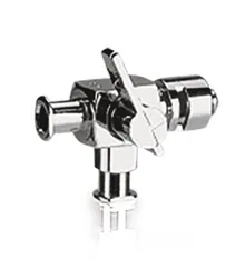 Valvă Luer metalică, Alamă, compatibil cu LLF / LLM / LLM, 1 bucată