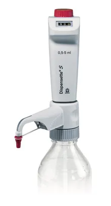 Dispensette® S, digital, fără valvă de recirculare, volum 0.5-5 ml, 1 unitate(ăți)