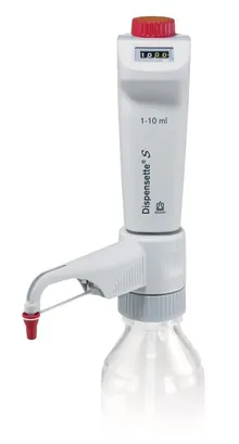 Dispensette® S, digital, fără valvă de recirculare, volum 1-10 ml, 1 unitate(ăți)