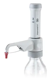 Dispensette® S, Volum fix, fără valvă de recirculare, volum 2 ml