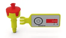 Supapă de aerisire pentru capace cu filet HPLC, b.safe, dimensiune por 1 µm, 2 bucăți
