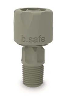 Cuplaj furtun ondulat b.safe, Pentru furtunuri cu diametrul exterior 8.5 mm, 1 bucată