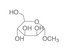 Metil-alfa-D-mannopiranozidă, min. 99 %, pentru biochimie, 250 g, plastic