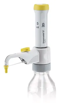 Dispensette® S Organic, Volum fix, cu valvă de recirculare, volum 5 ml