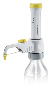 Dispensette® S Organic, Volum fix, cu valvă de recirculare, volum 10 ml