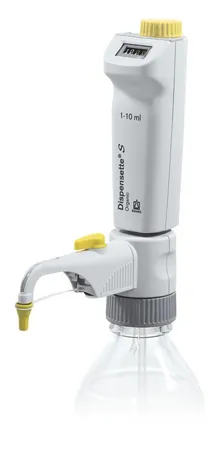 Dispensette® S Organic, digital, cu valvă de recirculare, vol. 0.5-5 ml