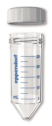 Tuburi de centrifugare Eppendorf Conical Tubes® 25 ml Cu capac cu filet, Nesterile