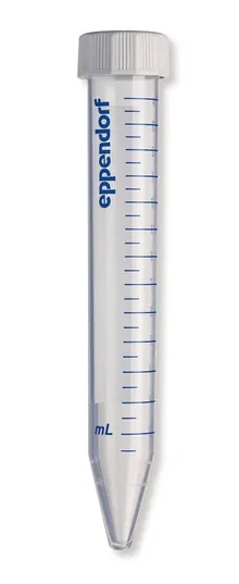 Tub de centrifugă Eppendorf, 15 ml, PP, steril, 15 ml, Ø17 x H121 mm, 10 x 50