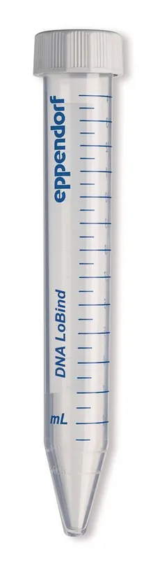 Tub de centrifugă Eppendorf, 15 ml, PP, nesteril, 15 ml, Ø17 x H121mm, 4 x 50