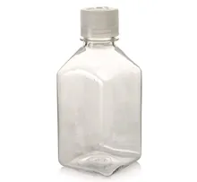 Flacon cu gât îngust, pătrat, PC, 500 ml, 4 buc.