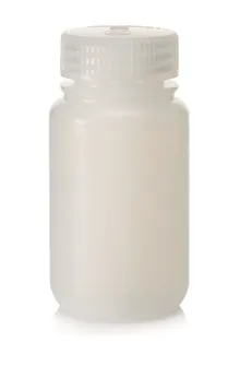 Flacoane cu gât larg, LDPE, 125 ml, 12 buc.