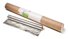Folie de staniu 0,008 mm x 40 cm x 11 m, 98 % Sn, 2 % Sb, pură, 250 g, 1 bucată