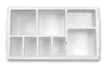 Insert pentru recipient de transport Droplet(TM), potrivit pentru cadru 36 x 13 mm, 4 unități