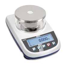 Balanță de precizie PLJ 1200-3A (W), max. 1200 g, d=0.001 g, paravant,