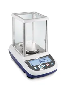 Balanță de precizie PLJ 2000-3A (W), max. 2100 g, d=0.001 g, paravant,