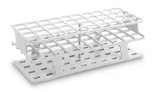Suporturi pentru probe ONERACK®, Albe, 4x10, pentru tuburi Ø 20 mm, 8 bucăți