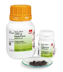 Pulbere de cobalt, min. 99,8 %, p.a., 500 g, plastic