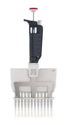 Pipetă multicanal de microlitri, Pipetman®, 12 canale, 1-10 µl, 1 bucată