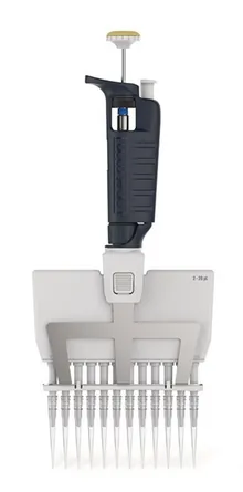 Pipetă multicanal de microlitri, Pipetman®, 12 canale, 2-20 µl, 1 bucată