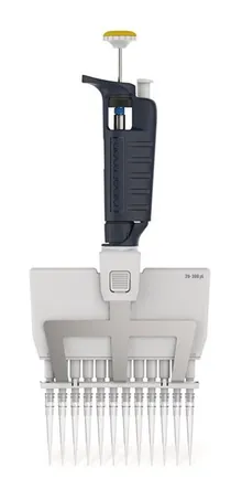 Pipetă multicanal de microlitri, Pipetman®, 12 canale, 20-200 µl, 1 bucată