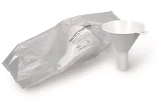 Pâlnie de pulbere de unică folosință, PS, albă, sterilă, 10 bucată(ți)