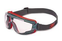 Ochelari cu vizibilitate largă GoogleGear 500, cu bandă din nailon, gri/albastru, 1 bucată
