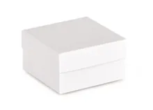 Cutii criogenice din carton ROTILABO®, albe, impermeabile, L 133 x W 133 x H 50 mm