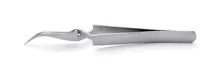 ROTILABO® pensetă de precizie, Îndoită SA tip 7X L 115 mm, SS 0.22 mm, 1 bucată