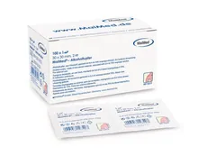 Șervețel cu alcool MaiMed, 30x30 mm, pliat, nețesut, nesteril, 100 bucăți