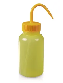Flacon de spălare, gât larg, LDPE, neutru, 500 ml, 1 bucată