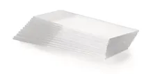 Lame microscop, tăiate, cu margine mată 25 x 75 mm, 50 bucăți