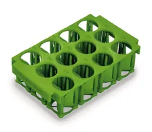 Inserție cutie de depozitare pentru fiole de probă, 12 x Ø 10-20 mm, 1 bucată(ți)