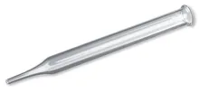 Pipetă picurătoare, sticlă sodico-calcică, margine bordurată, L 150 x Ø 7/8 mm, 200 bucată(ți)
