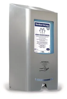 Dozator CleanSafe extra touchless, Oțel inox, fără atingere, pentru flacoane de 1000 ml