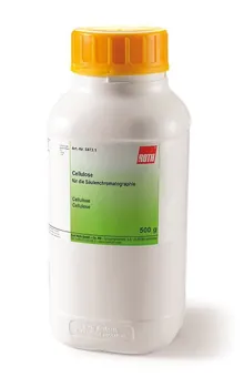 Celuloză, pentru cromatografie în strat subțire, 500 g, plastic