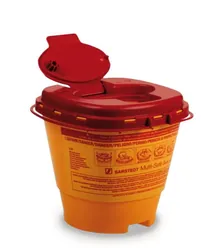 Multi-Safe twin plus 2000, Recipient pentru deșeuri, PP, 2 l, 10 bucăți