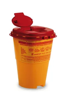 Multi-Safe twin plus 3000, Recipient pentru deșeuri, PP, 3 l, 4 bucăți