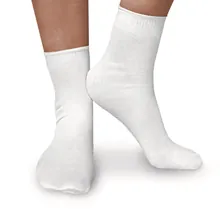Șosete de unică folosință wiroCOSYFEET, albe, Material mixt, 80% bumbac, 100 bucată(ți)
