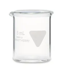 Pahar Berzelius RASOTHERM, scurt, 5 ml, 10 bucată(ți)