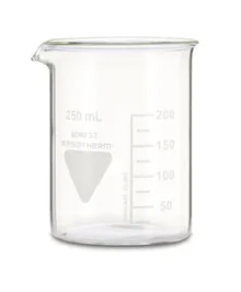 Pahar Berzelius RASOTHERM, scurt, 250 ml, 10 bucată(ți)