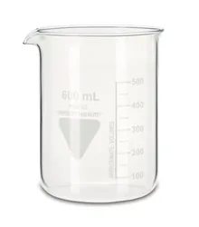 Pahar Berzelius RASOTHERM, scurt, 600 ml, 10 bucată(ți)