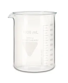 Pahar Berzelius RASOTHERM, scurt, 1000 ml, 10 bucată(ți)