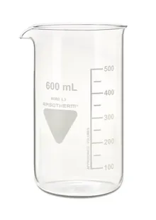 Pahar Berzelius RASOTHERM, înalt, 600 ml, 10 bucăți